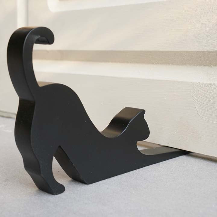 The Lazy Cat Door Stopper