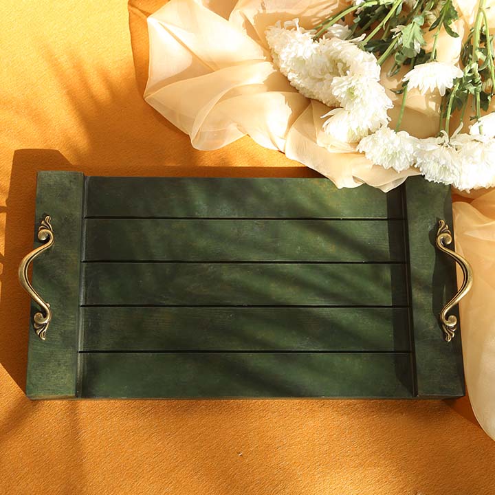 Rectangular Wooden Tray